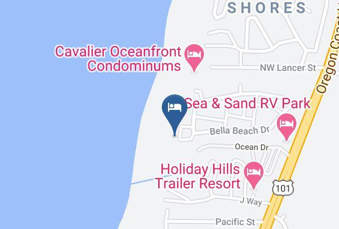 Lincoln - Bella Beach Oceanfront Maps