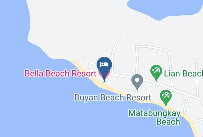 Batangas - Bella Beach Resort Maps