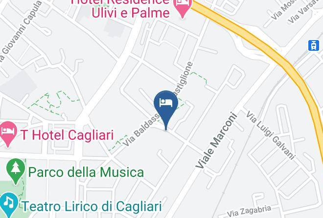 Cagliari - Bella Cagliari B&b Maps