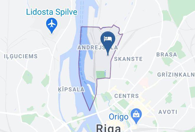 Riga - Bella Riga Hotel Maps