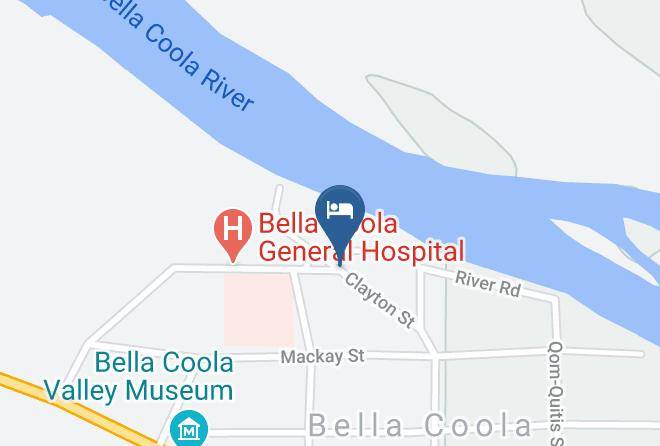 Central Coast - Bella Coola Motel Maps