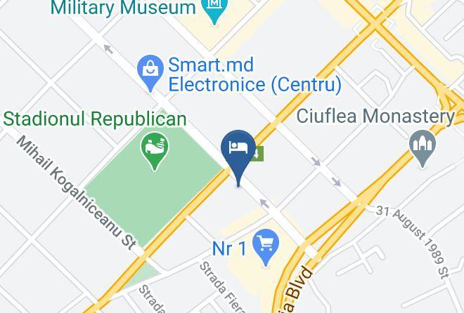 Chisinau - Bella Donna Hotel & Restaurant Maps