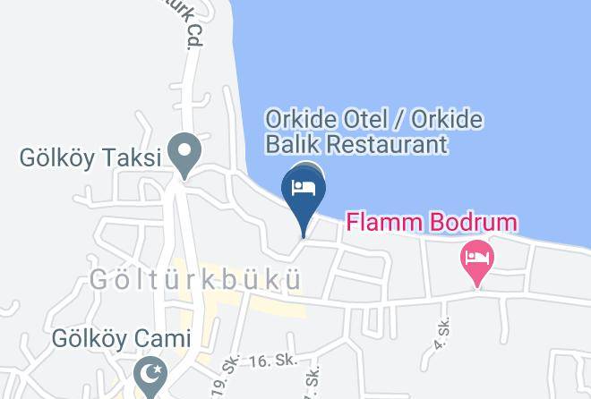 Turkbuku - Double Inn Bella Garden Hotel Maps