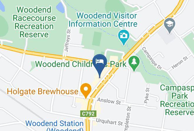Macedon Ranges - Bella Loft Woodend Maps
