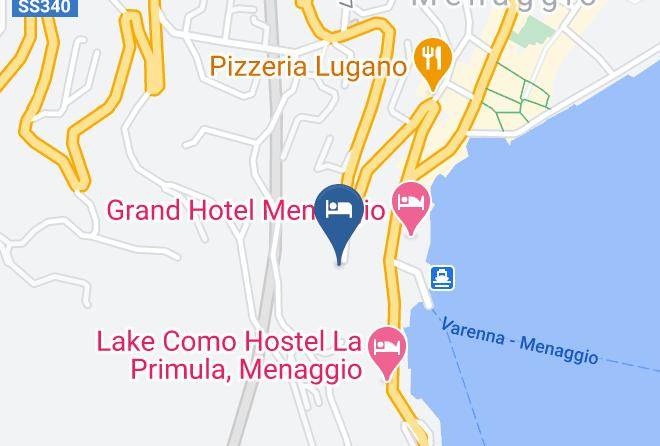 Como - Bella Menaggio Panoramica Maps