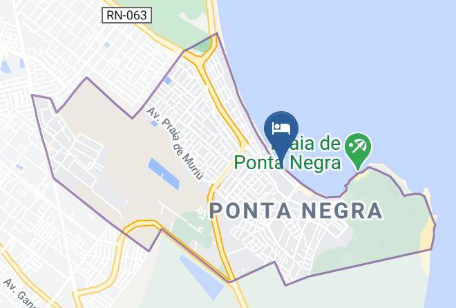 Natal - Bella Natal Praia Hotel Maps