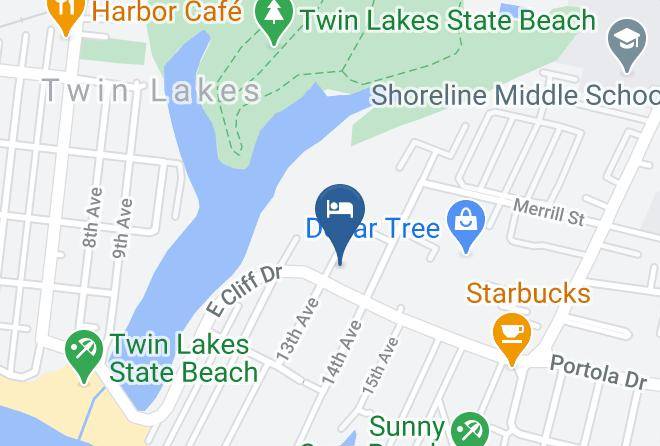 Santa Cruz - Bella Notte Inn Maps