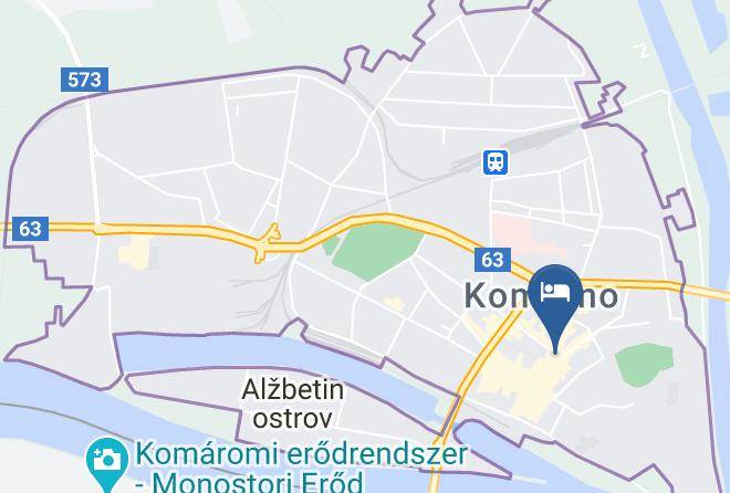 Komarno - Bella Restaurant & Penzion Maps