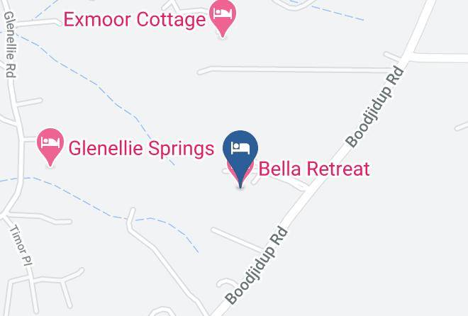 Augusta Margaret River - Bella Retreat Maps