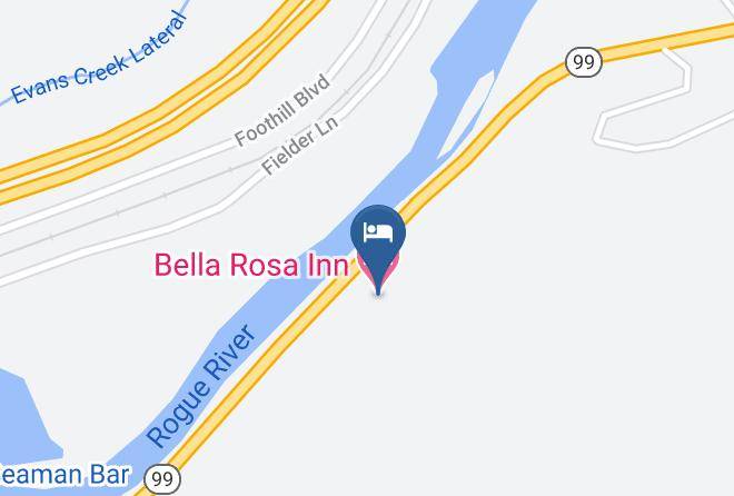 Jackson - Bella Rosa Inn Maps