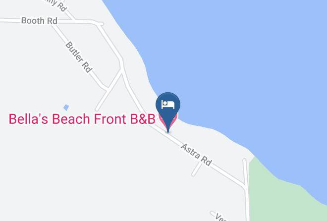 Comox Valley - Bella's Beach Front B&b Maps