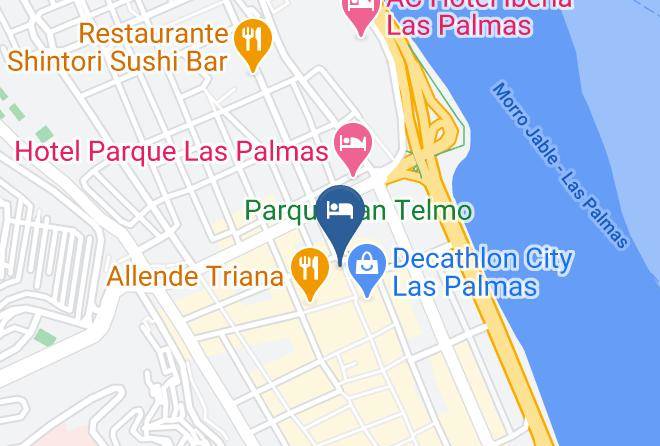 Las Palmas - Bella Suites Triana Maps