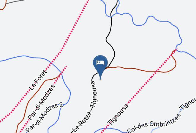 Sierre - Bella Tola Hut Maps