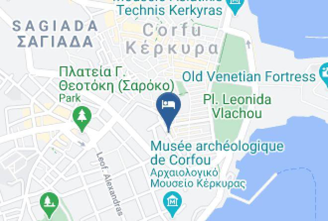 Kerkira - Bella Venezia Residence Maps