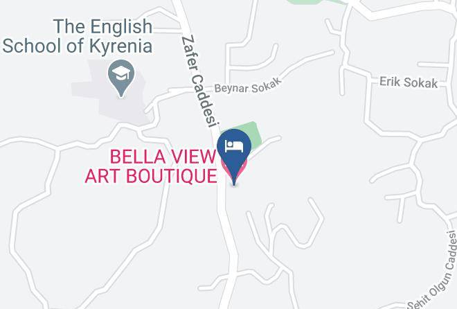 Ozankoy - Bella View Art Boutique Hotel Maps