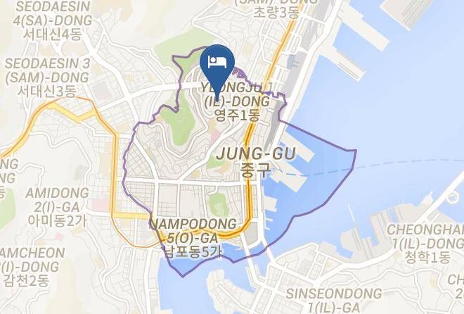 Junggu - Bella Vista Busan Maps