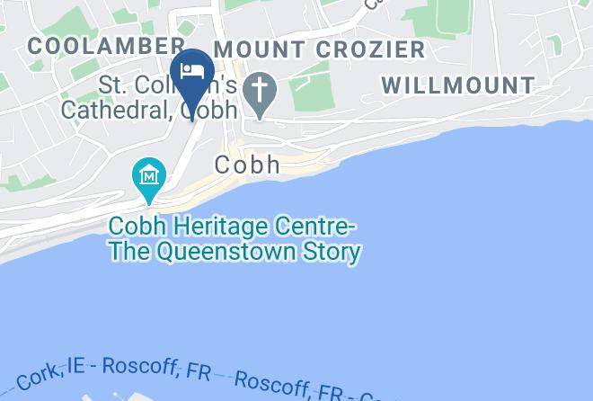 Cobh - Bella Vista Hotel And Self Catering Suites Maps