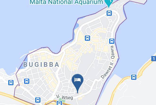 Saint Paul S Bay - Bella Vista Hotel Malta Maps