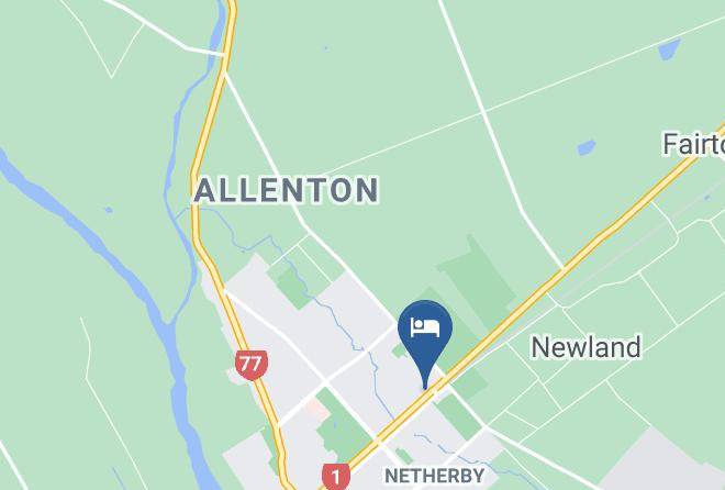 Ashburton - Bella Vista Motel Ashburton Maps