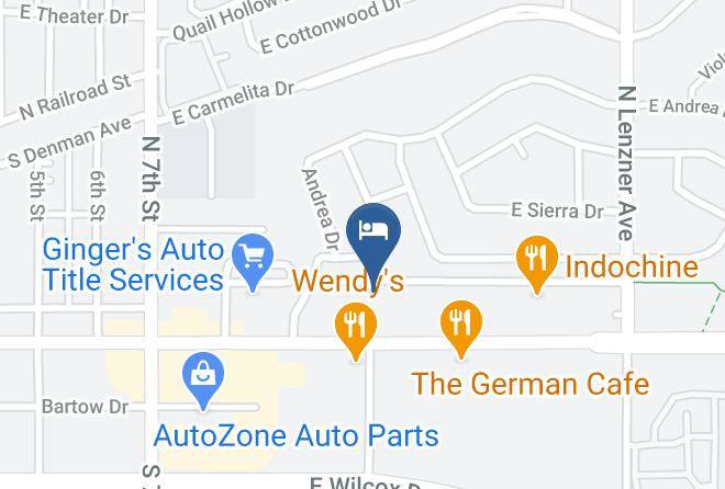 Cochise - Bella Vista Motel Maps