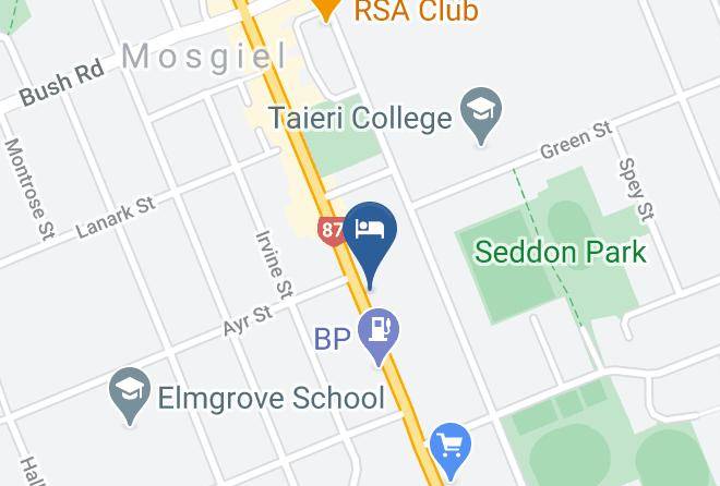 Dunedin - Bella Vista Motel Mosgiel Maps