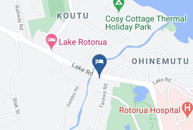 Rotorua - Bella Vista Motel Rotorua Maps