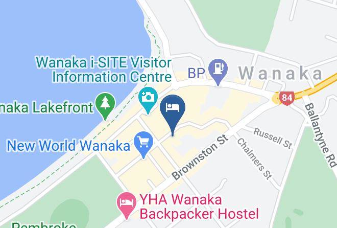 Queenstown Lakes - Bella Vista Motel Wanaka Maps