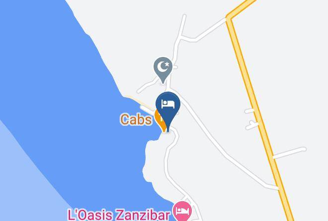 Zanzibar South - Bella Vista Resort Zanzibar Maps
