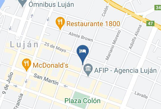 Lujan - Bella Vita Hotel Boutique En Lujan Maps