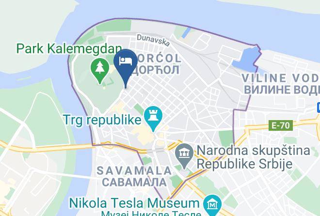 Belgrade City - Bellagio Casa Maps