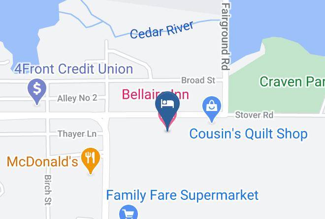 Antrim County - Bellaire Inn Maps