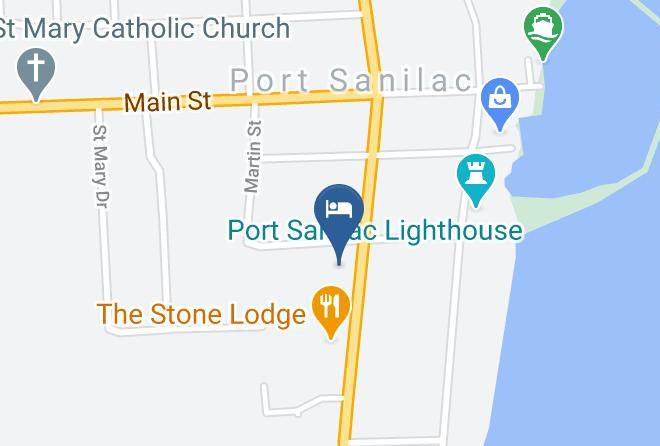Sanilac County - Bellaire Motel & Lodge Maps