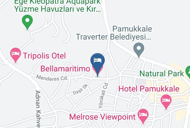 Pamukkale - Bellamaritimo Hotel Maps