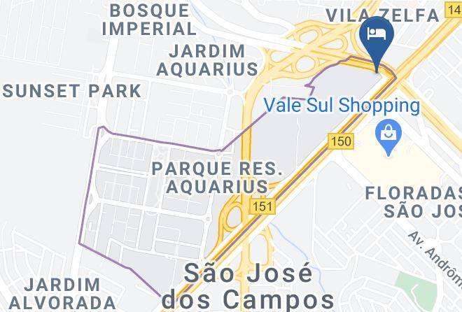 Sao Jose Dos Campos - Bellatrix Motel Maps