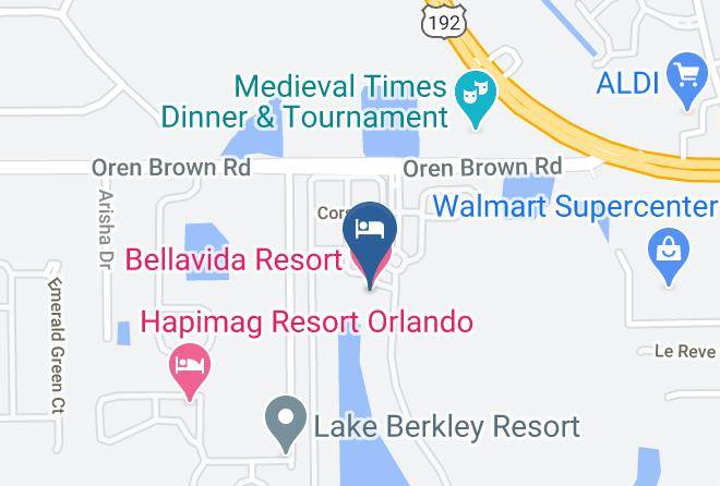 Bella Vida Vacation Homes Map