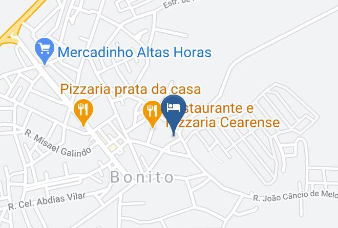 Bonito - Bellavista Hotel Maps