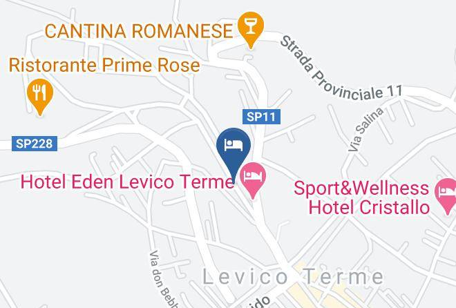 Trento - Bellavista Relax Hotel Maps