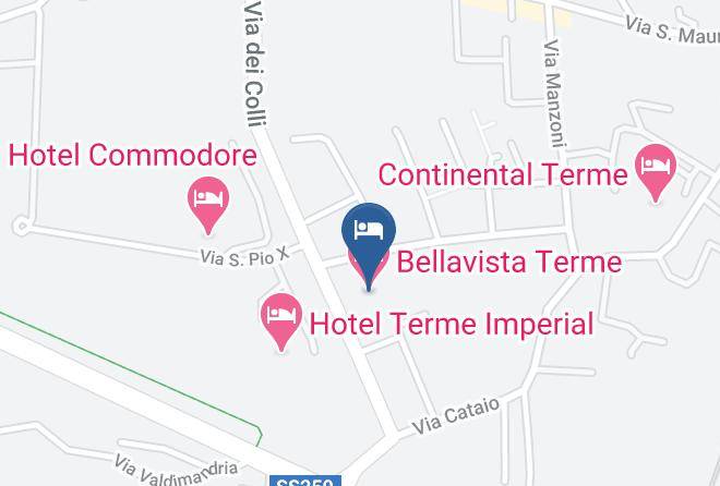 Padua - Bellavista Terme Maps