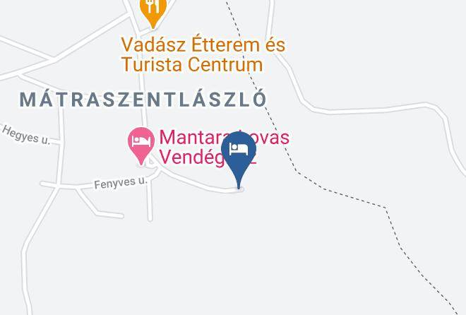 Matraszentimre - Belle Aire Vendeghaz Maps