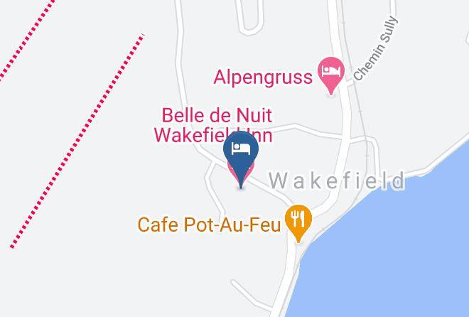 Les Collines De L Outaouais Regional County Municipality - Belle De Nuit Wakefield Inn Maps