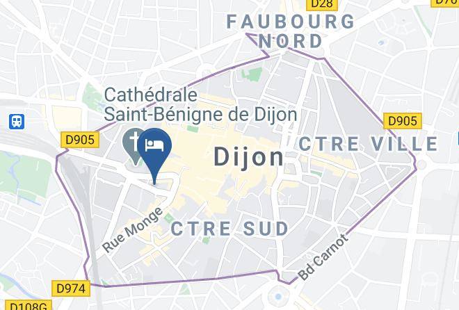 Cote D Or - Belle Epoque Maps