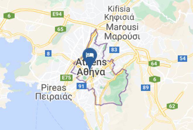 Central Athens - Belle Epoque Suites Maps