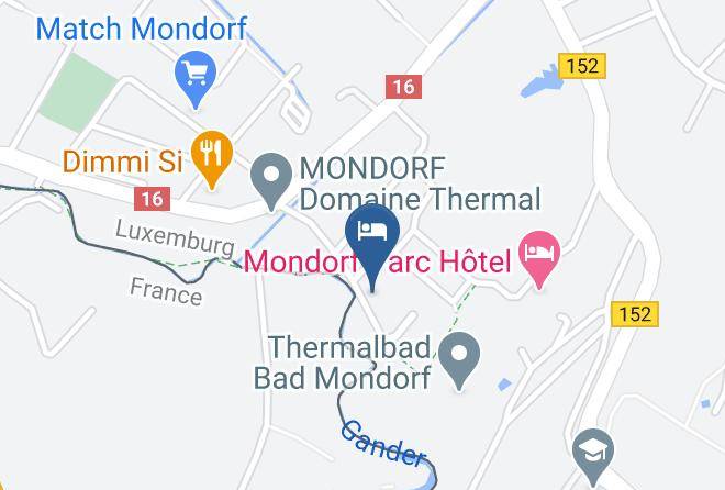Mondorf Les Bains - Belle Fontaine Maps