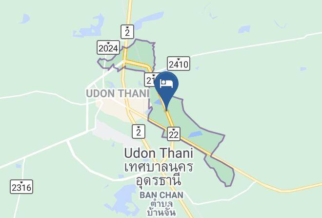 Mueang Udon Thani District - Belle Grand Hotel Maps