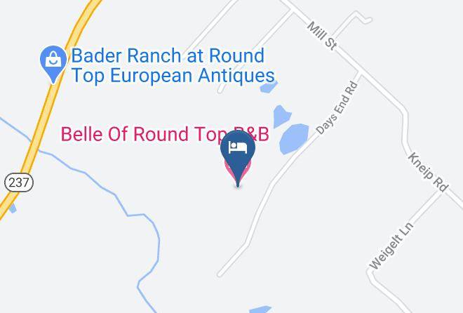 Fayette - Belle Of Round Top B&b Maps