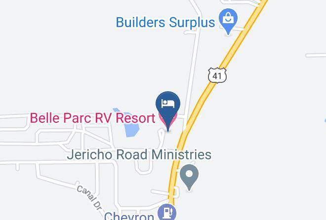 Hernando - Belle Parc Rv Resort Maps