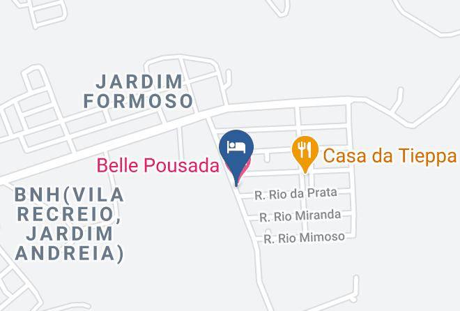 Bonito - Belle Pousada Maps