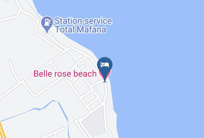 Antalaha - Belle Rose Beach Hotel Maps