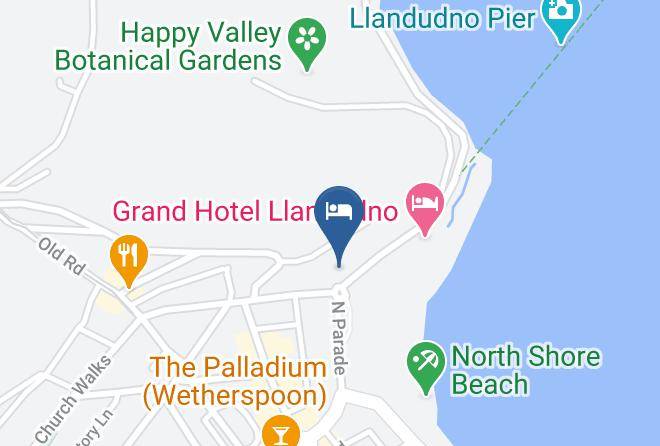 Conwy - Belle Vue Holiday Flats Maps