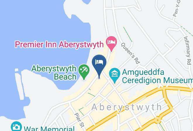 Ceredigion - Belle Vue Royal Hotel Maps